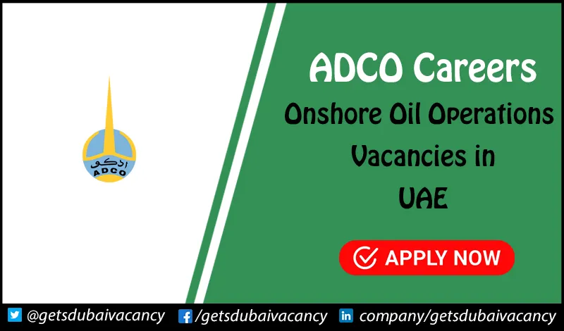 ADCO Careers for Freshers in UAE | Apply Now ADCO Careers