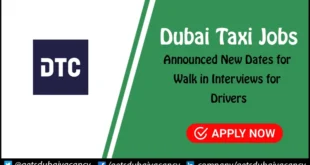 Dubai Taxi Jobs