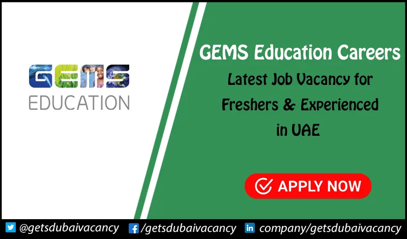 GEMS Education Careers | Apply Online for Latest Opportunities GEMS Education Careers