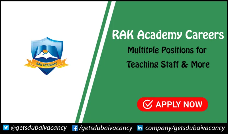 RAK Academy Careers