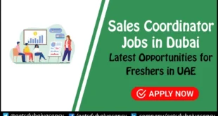 Sales Coordinator Jobs in Dubai